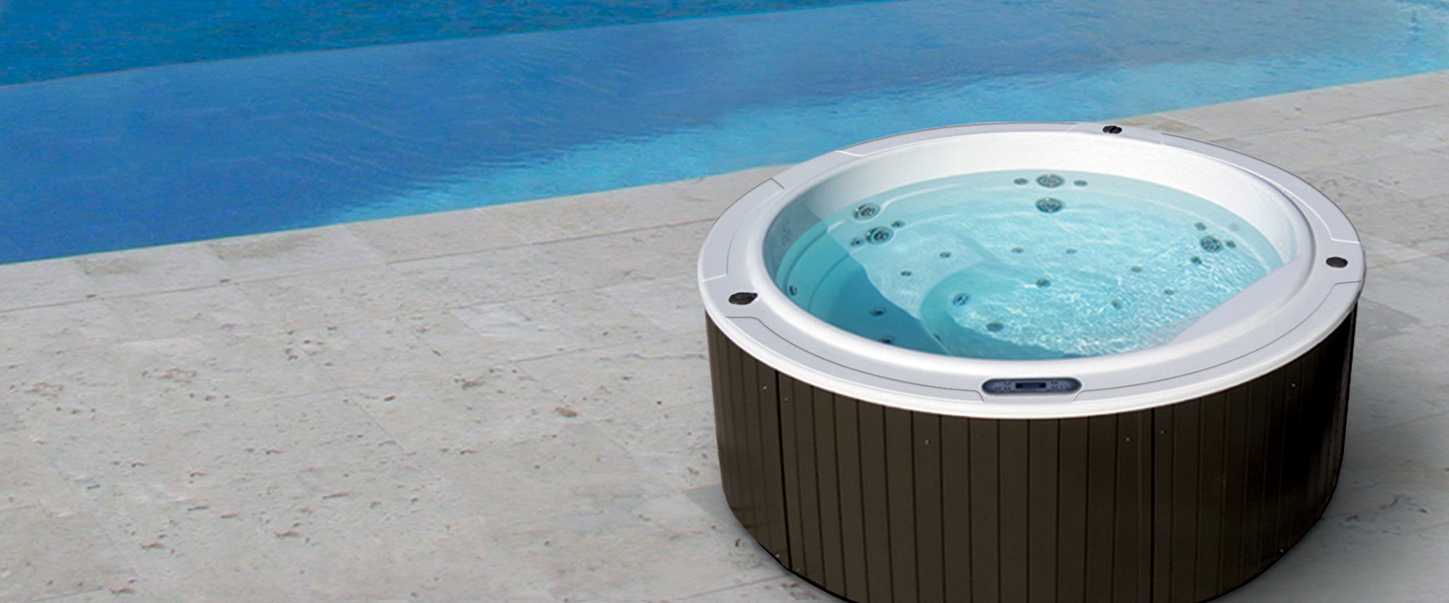 Spa jacuzzi hidromasaje de exterior AU-002